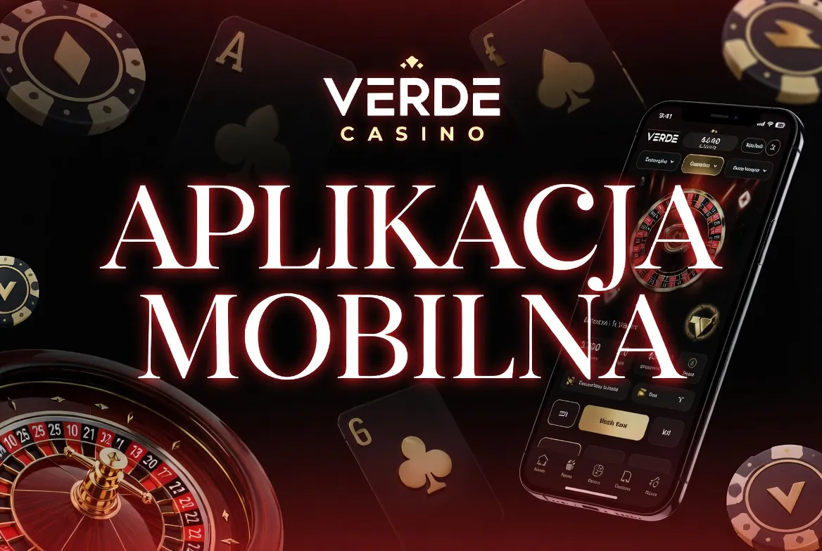 Verde Casino aplikacja mobilna — widok serwisu na ekranie telefonu