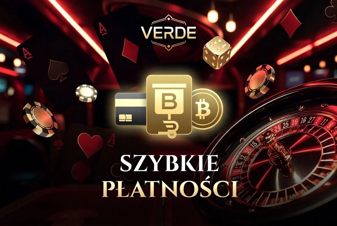 Jak wypłacić pieniądze z Verde Casino — panel kasjera z metodami wypłaty